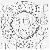 BORG & BECK bbd4486 -  Тормозной диск